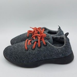 Allbirds Women's 7 Wool Runners Limited Edition Birthday 'SF Grey' Gray Orange